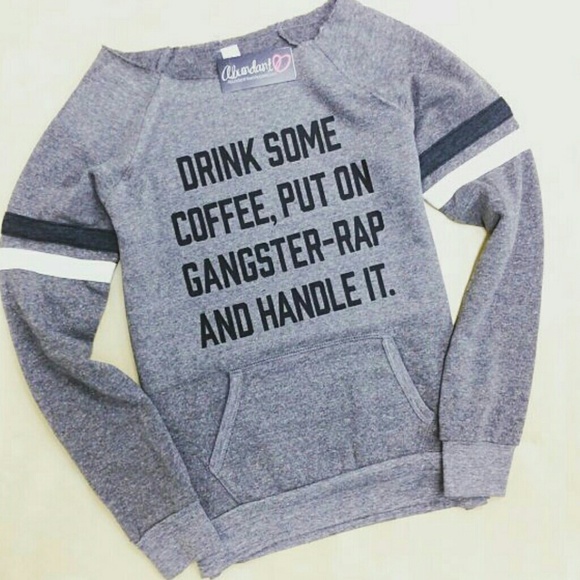 Alternative Tops - Alternative Brand Tagline Sweatshirt